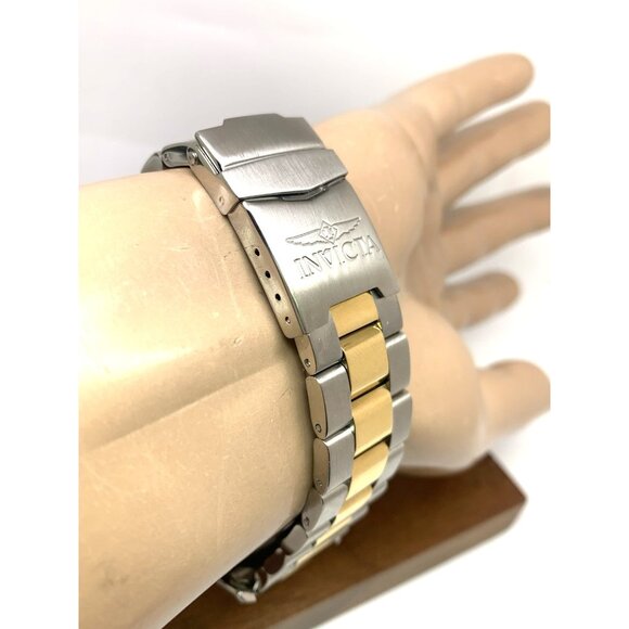 Invicta Men's Watch 2307 Ocean Ghost Automatic Silver Dial Two Tone Steel 47mm - Picture 10 of 14